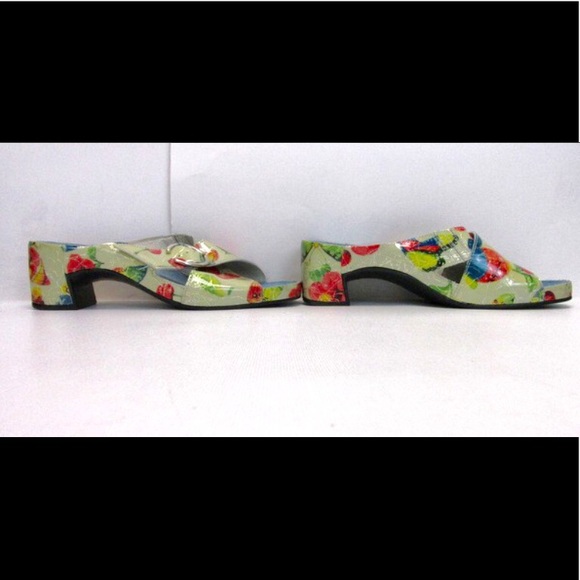 Helle Comfort By Romu’s Floral Sandals Size 6 - Picture 5 of 8